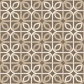 A modern seamless pattern featuring soft beige geometric elements that create a refined and harmonious design.