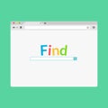 Modern search page browser