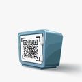 modern secure cold digital wallet qr code