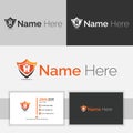 Modern Security Logo Design for Business and Branding. Royalty Free Stock Photo