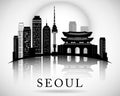 Modern Seoul City Skyline Design