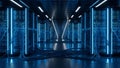 Server Room Data Center Modern Technology Infrastructure Royalty Free Stock Photo