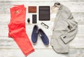 Modern set of outfit Royalty Free Stock Photo