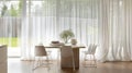 Modern Sheer Curtains for Kitchen Windows