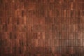 Modern, shiny, and luxury brown brick wall texture Royalty Free Stock Photo
