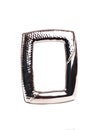 Modern silver picture frame Royalty Free Stock Photo