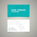Modern simple business card template for ux designer