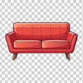 Modern Single Sofa and Couch Icon