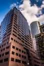 Modern skyscraper in Boston, Massachusetts. Royalty Free Stock Photo