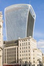 Modern skyscraper at 20 Fenchurch Street in London