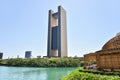 Modern Skyscraper Hotel in Manama, Bahrain Royalty Free Stock Photo