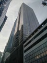 Modern Skyscraper Low Angle View Royalty Free Stock Photo