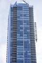 Modern skyscraper with windows and balconies. Toronto, Canada Royalty Free Stock Photo