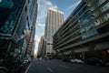 Modern skyscrapers along Market Street, in Center City, Philadelphia, Pennsylvania