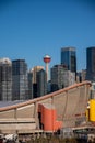 Modern skyscrapers in downtown Calgary Alberta