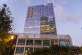 Modern skyscrapers in the financial district of Tel Aviv, Israel