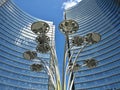 Modern skyscrapers in Milan in Italy