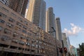 Modern skyscrapers in Sarona district of Tel Aviv, the most populous city of Israel