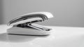 Modern Sleek Office Stapler on a Plain Background. Generative ai