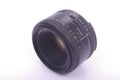 Modern SLR lens Royalty Free Stock Photo