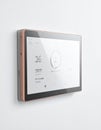 Modern Smart Home Automation Control Panel Royalty Free Stock Photo