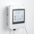 Modern Smart Home Automation Hub on Wall Royalty Free Stock Photo
