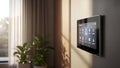 Smart Home Control Panel Automation System Interface Royalty Free Stock Photo