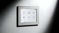 Smart Home Control Panel on Wall Royalty Free Stock Photo