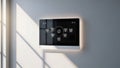 Smart Home Control Panel Automation System Interface Royalty Free Stock Photo