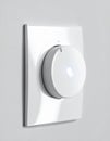 Modern Smart Home Dimmer Switch for Lighting Control Royalty Free Stock Photo