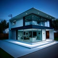 Modern smart home Royalty Free Stock Photo