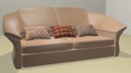 Modern sofa Royalty Free Stock Photo