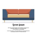 Modern Sofa Vintage Style