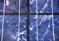 Modern solar cell close-up Royalty Free Stock Photo