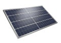 Modern solar panel array Royalty Free Stock Photo