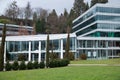 Modern spa complex in Baden-Baden Royalty Free Stock Photo