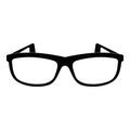 Modern spectacles icon, simple style.