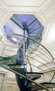 Modern spiral staircase