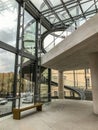 Modern spiral staircase in the Deutsches Historisches Museum, Be