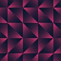 Modern Split Squares Vector Seamless Pattern Trend Purple Abstract Background