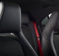 Modern sport car interior Royalty Free Stock Photo