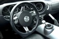 Modern sports car interior Royalty Free Stock Photo