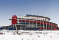 Modern sports palace `Megasport` on Khodynsky field in Moscow