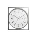 Modern square wall clock Royalty Free Stock Photo