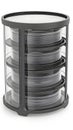 Modern stackable storage container for organization
