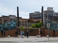 Modern Stadium in Downtown Green Bay, Wisconsin