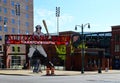 Modern Stadium in Downtown Memphis Tennessee