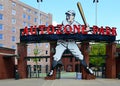 Modern Stadium in Downtown Memphis Tennessee