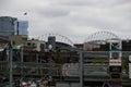 Modern Stadium in Downtown Seattle at the Puget Sound, Washington