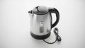 Modern stainless steel electric kettle Royalty Free Stock Photo